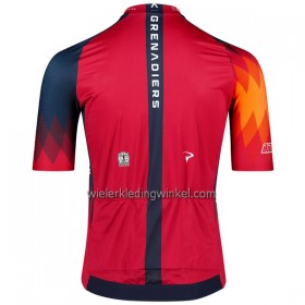 Wielershirt 2023 INEOS Grenadiers Rood Donkerblauw